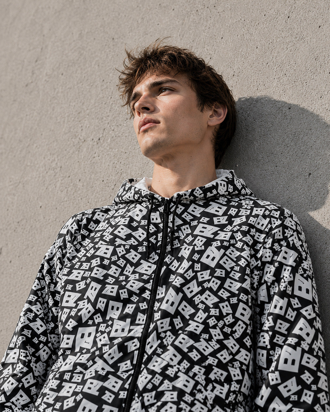 ZB Monogram Windbreaker Jacket