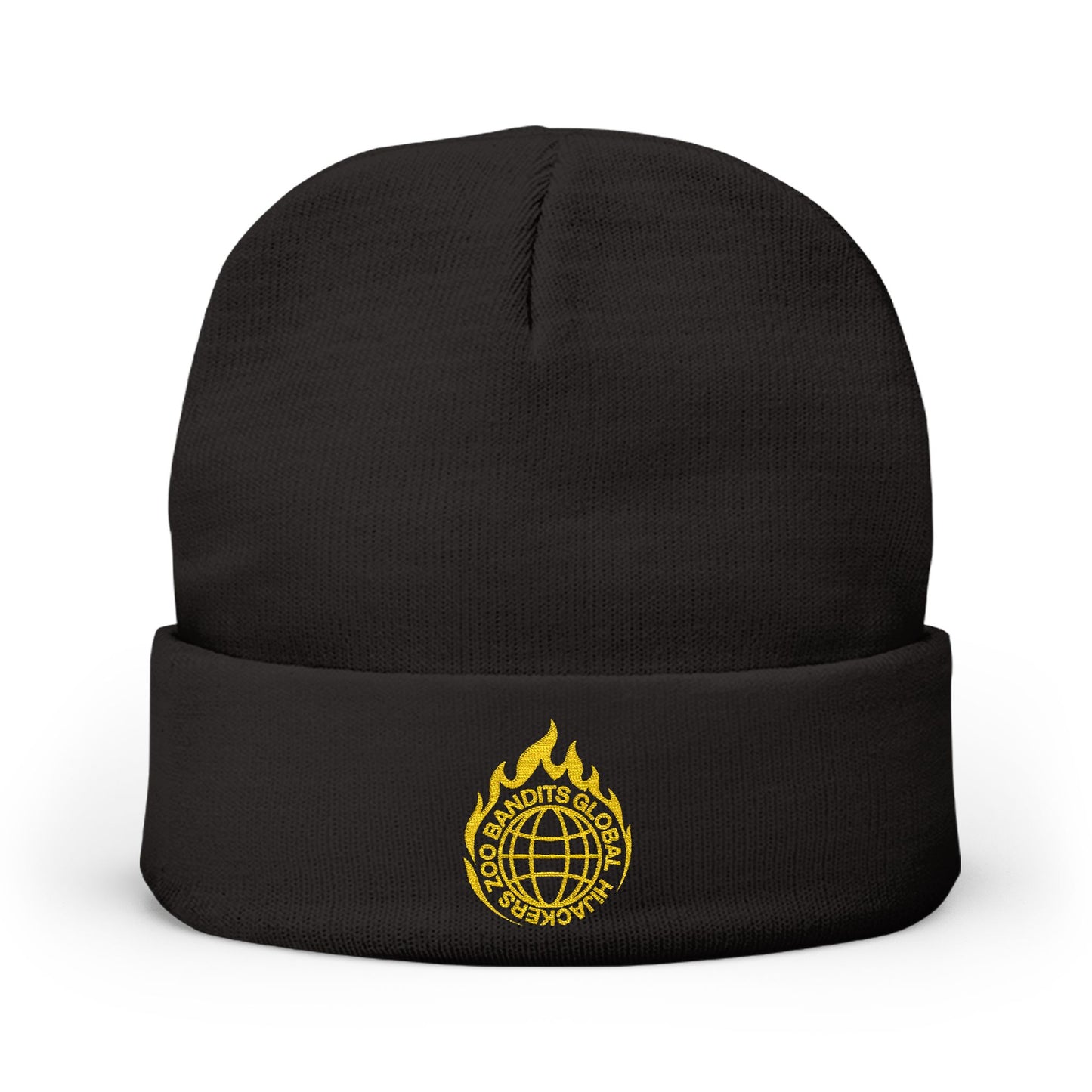Global HiJacker Flame Knit Beanie