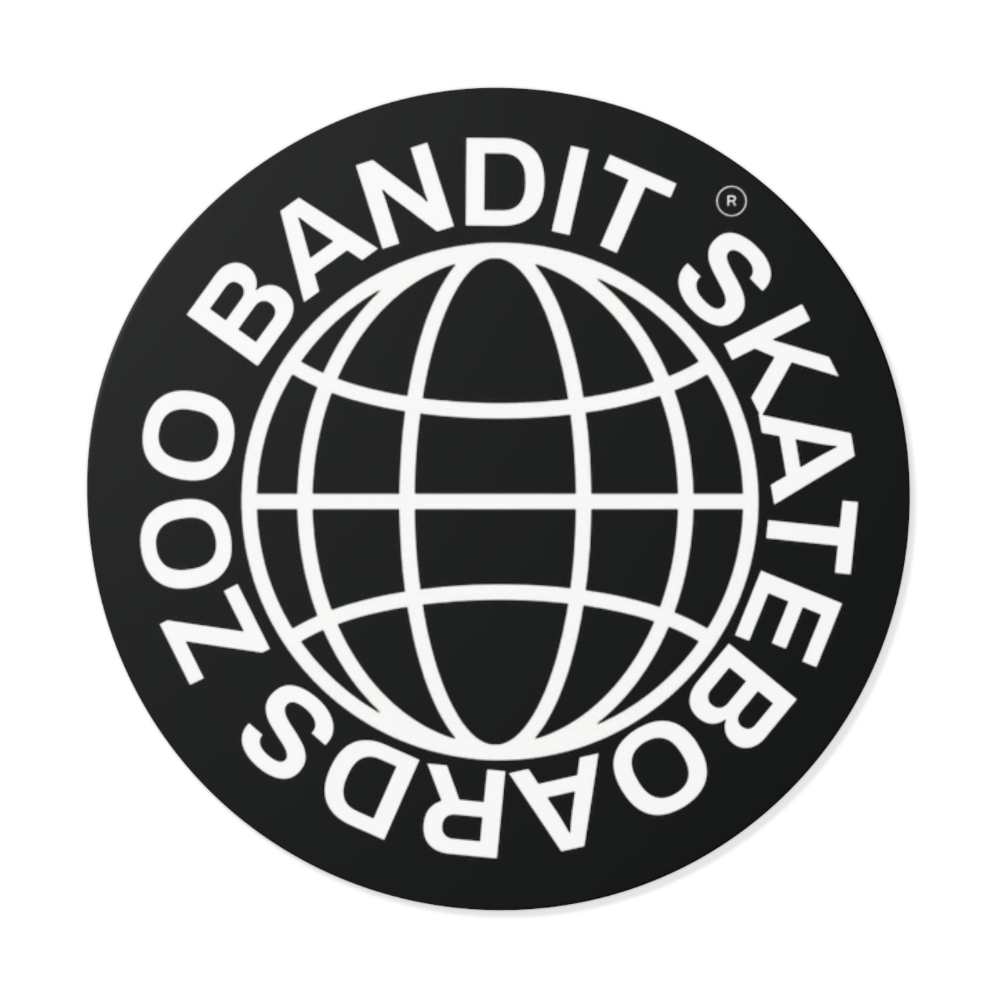 Round Global Vinyl Stickers