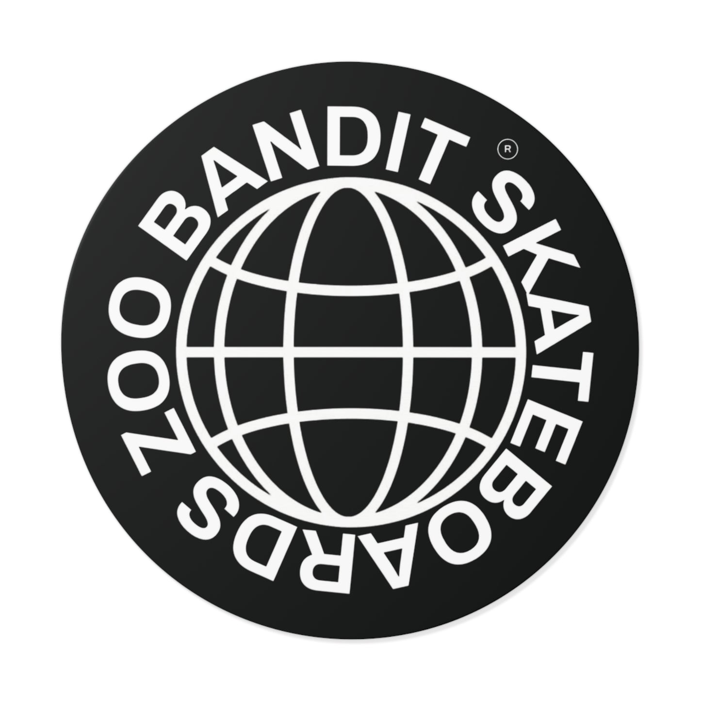 Round Global Vinyl Stickers