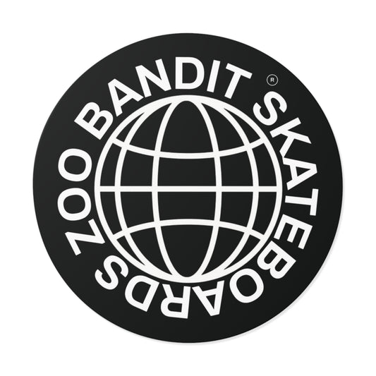 Round Global Vinyl Stickers