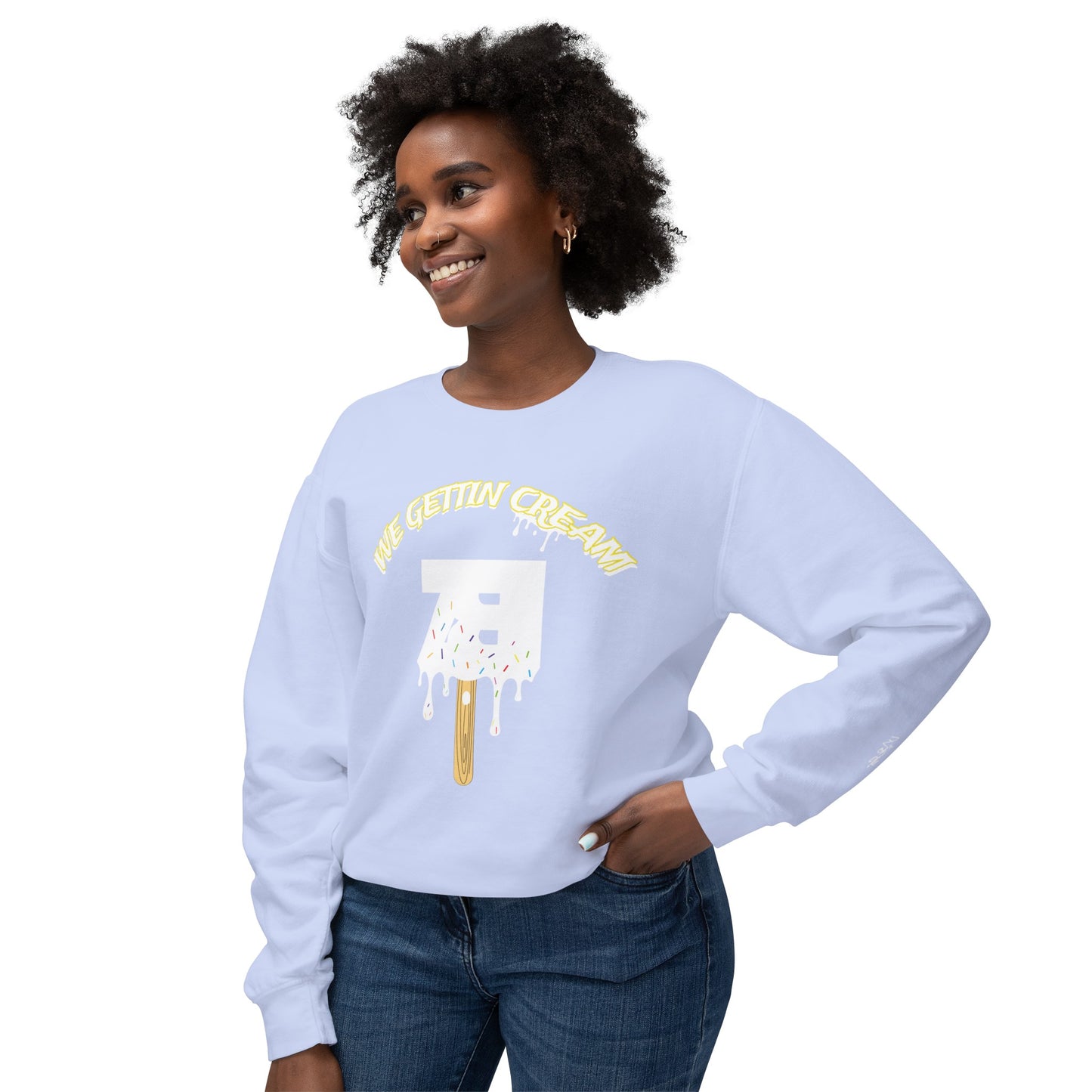 ZB Vanilla lightweight Crewneck Sweatshirt
