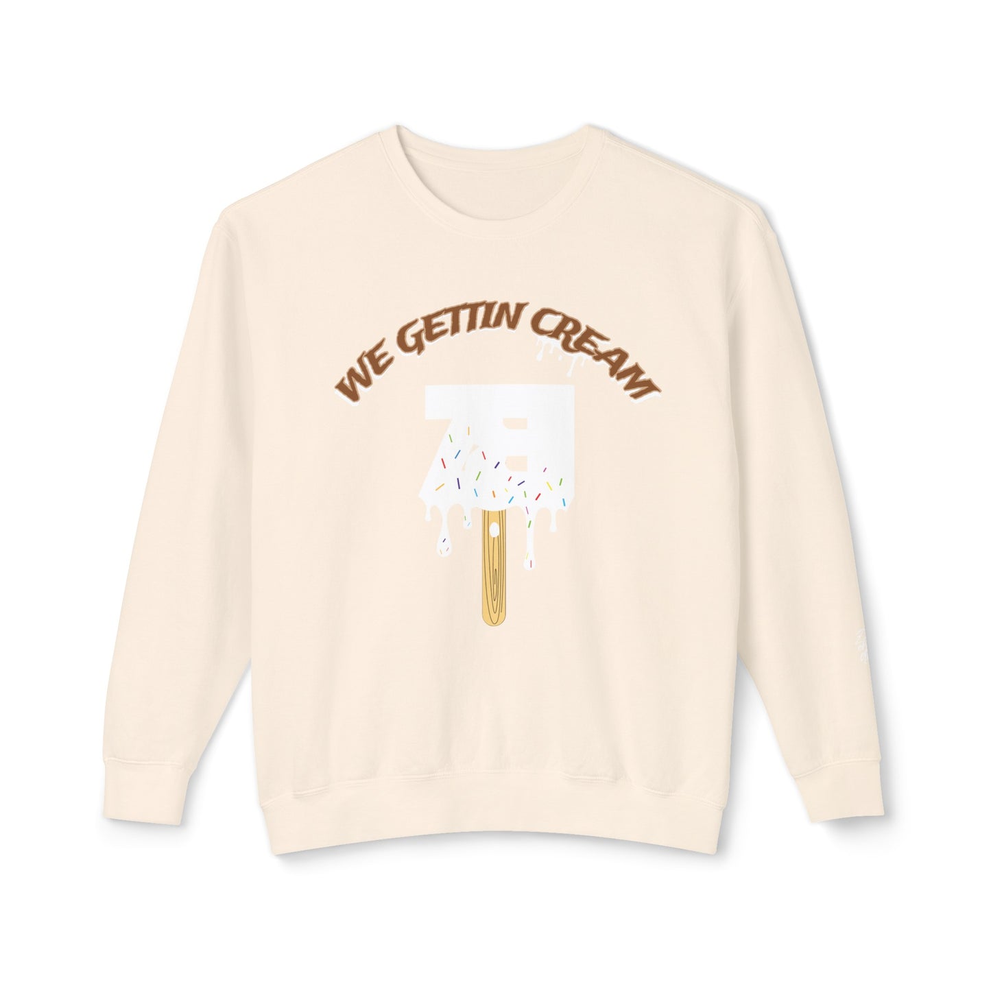 ZB Chocolate lightweight Crewneck Sweatshirt