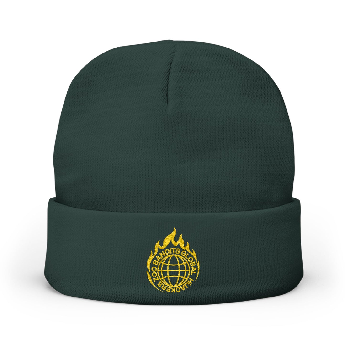 Global HiJacker Flame Knit Beanie