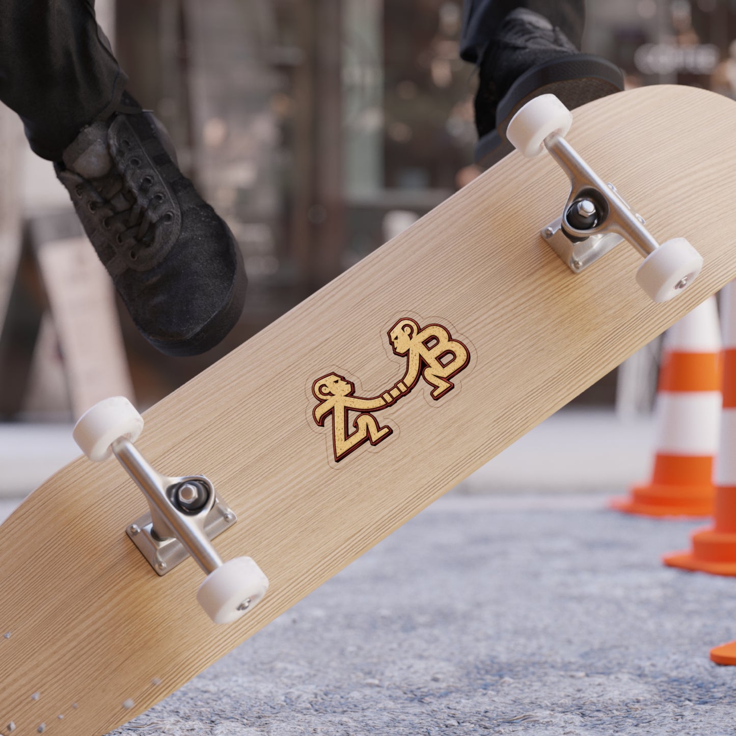 Monkey Bizz Sticker