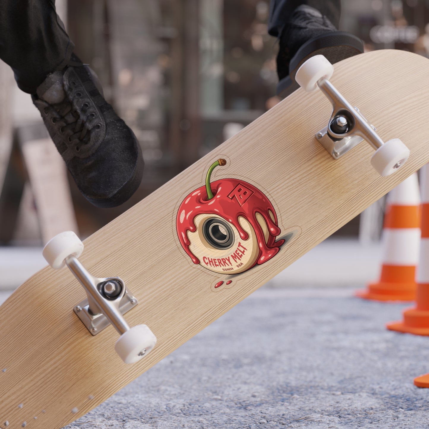 Cherry Melt Sticker