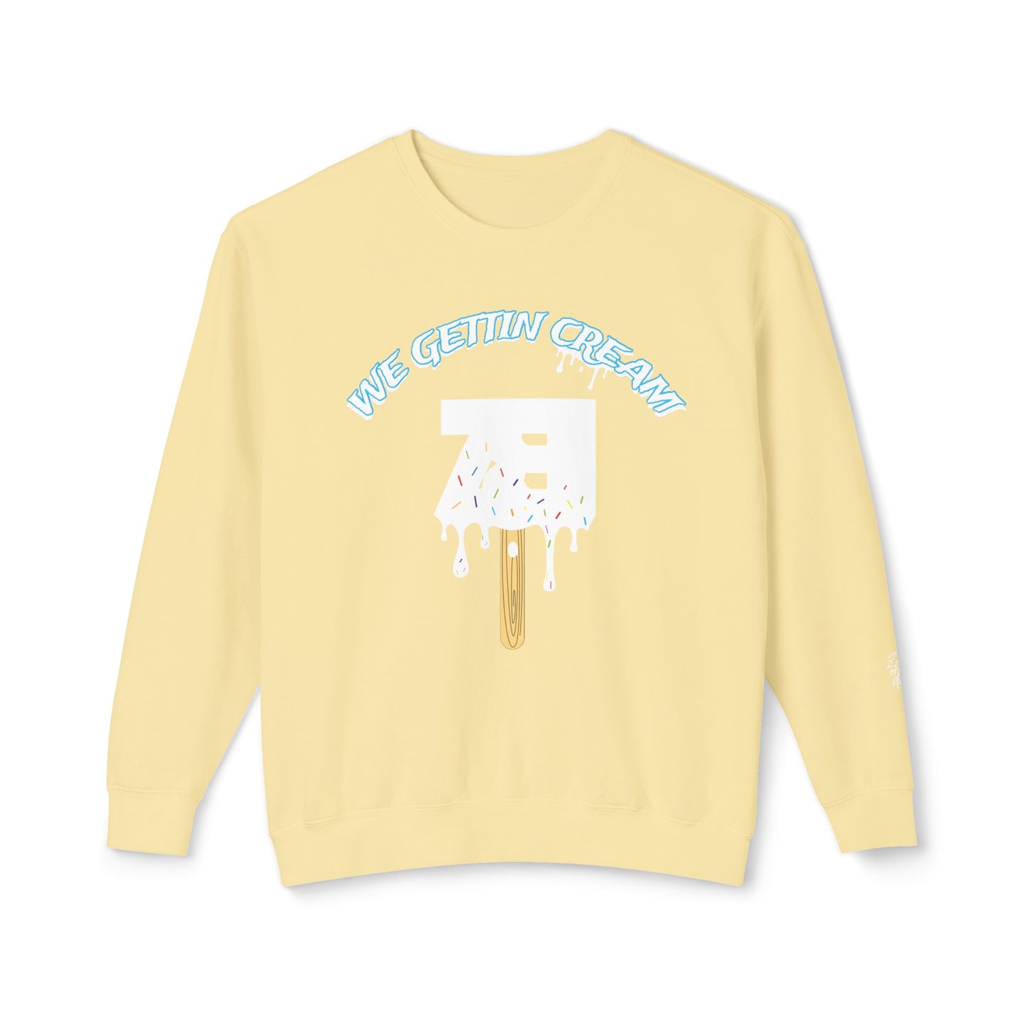 ZB Banana lightweight Crewneck Sweatshirt