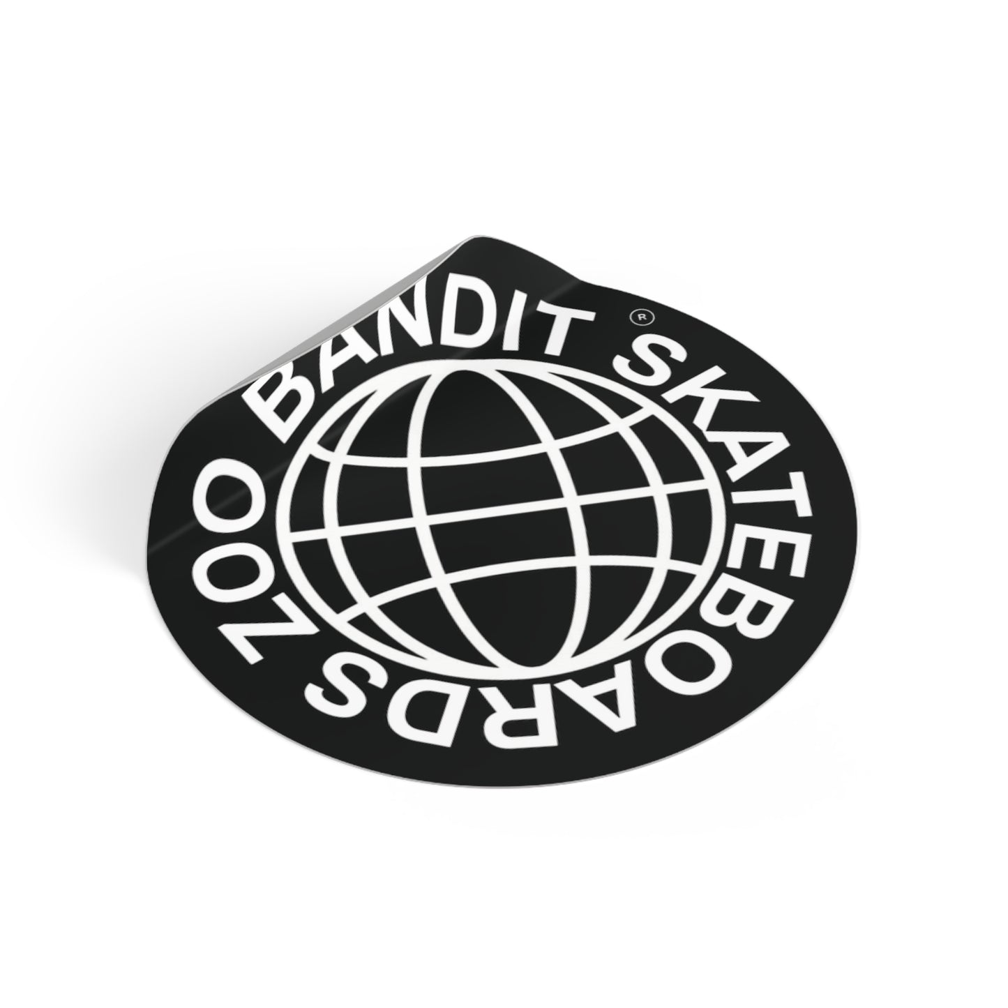 Round Global Vinyl Stickers