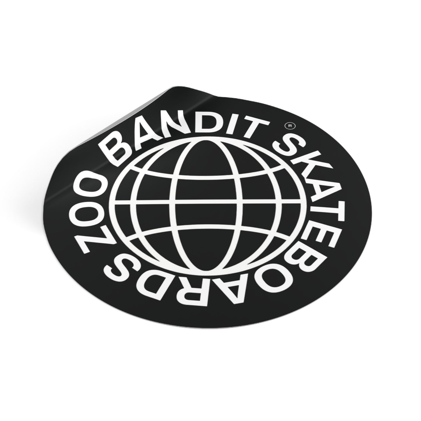 Round Global Vinyl Stickers