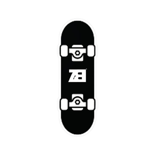 ZB Skateboard Vinyl Cut Stickers