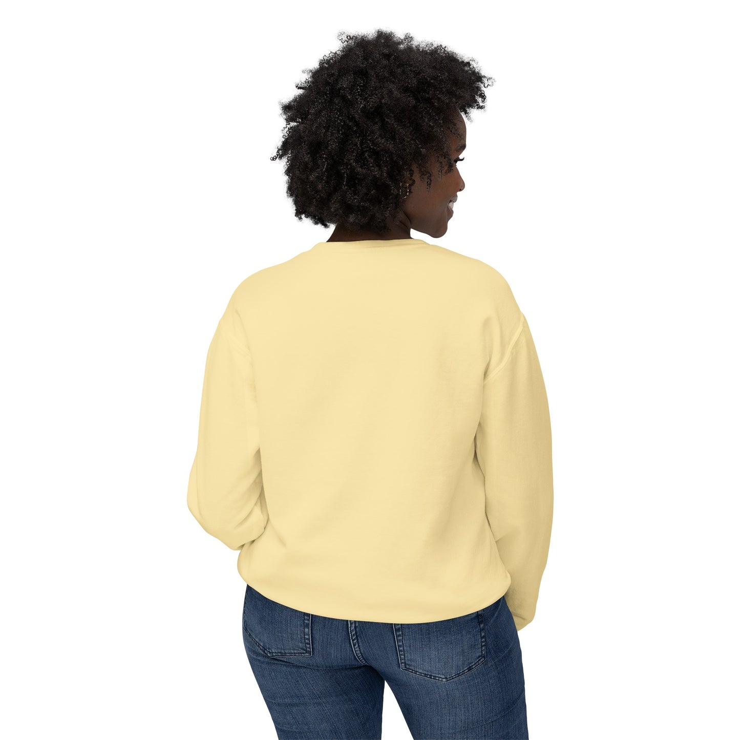 ZB Banana lightweight Crewneck Sweatshirt